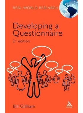 按需印刷Developing a Questionnaire[9780826496317]