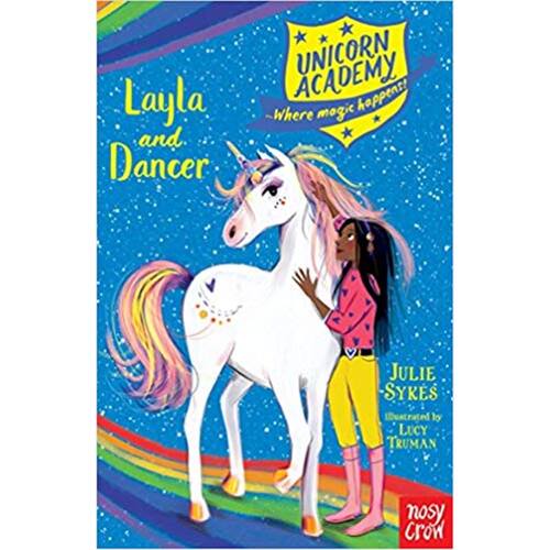 英文原版 独角兽学院 Layla and Dancer (Unicorn Academy) 原版进口章节书 女孩 魔法【上海外文书店】