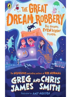 现货 The Great Dream Robbery  伟大的梦想抢劫案  梦境冒险之旅惊悚小说 平装 Greg Jame
