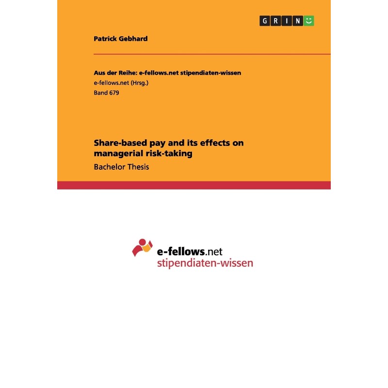按需印刷不退不换Share-based pay and its effects on managerial risk-taking[9783656396291]