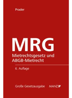 预订【德语】 MRG - Mietrechtsgesetz und ABGB-Mietrecht