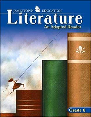 【外文书店】Jamestown Literature:An adapted Reader student book Grade 6