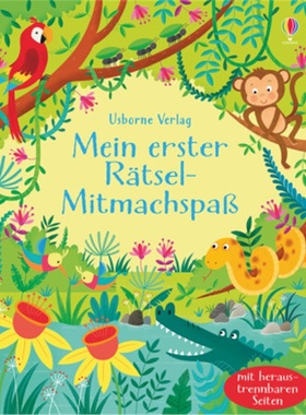 预订【德语】 Mein erster Rätsel-Mitmachspaß[9781789413601]