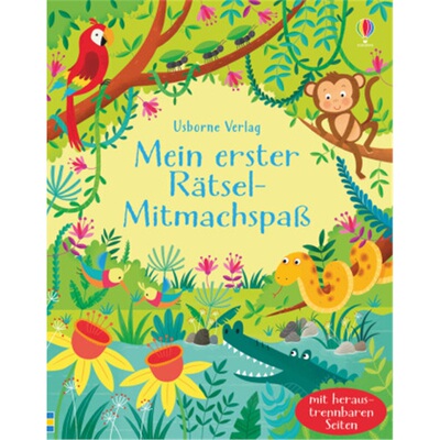 预订【德语】 Mein erster Rätsel-Mitmachspaß[9781789413601]