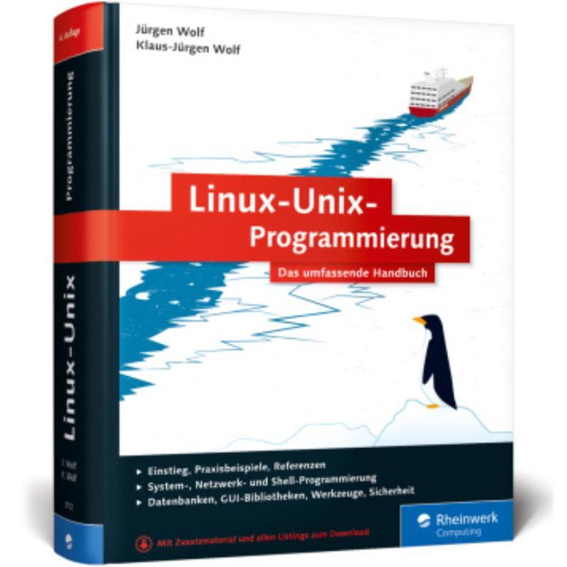预订【德语】 Linux-UNIX-Programmierung:Das umfassende Handbuch. Einstieg, Praxisbeispi
