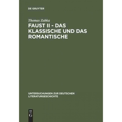 按需印刷DEG Faust II   Das Klassische und das Romantische[9783484320680]