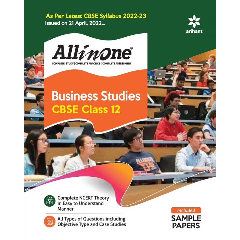 预订不退不换CBSE All In One Business Studies Class 12 2022-23 Edition (As per latest CBSE Syllabus issued on 21