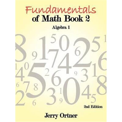 按需印刷不退不换Fundamentals of Math Book 2 Algebra 1[9781452070001]