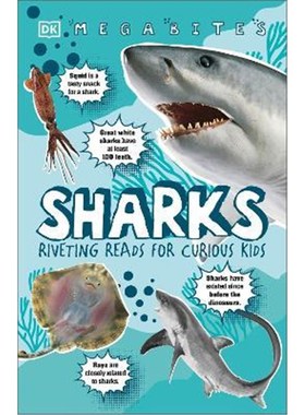 现货 Sharks:Riveting Reads for Curious Kids