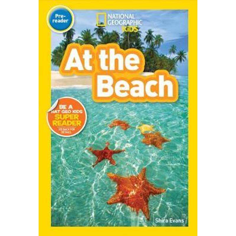readers: at the beach (pre-reader) 英文原版儿童阅读 沙滩 预备级