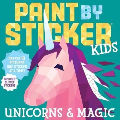 预订Paint by Sticker Kids: Unicorns & Magic:Create 10 Pictures One Sticker at a Time! Includes Glitter Stickers