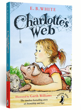 现货 【外文书店】英语原版书籍Charlotte's Web 夏洛特的网英文原版读物 英语小说书 680L 儿童外文文学纽伯瑞奖EBWhite怀特