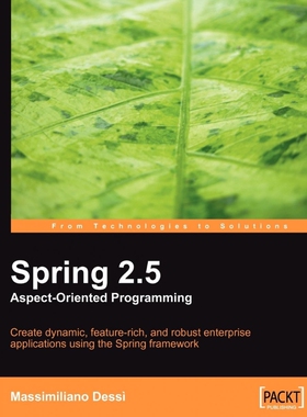 按需印刷不退不换Spring 2.5 Aspect Oriented Programming[9781847194022]
