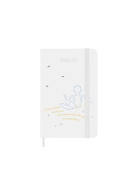 预订【德语】 Moleskine 18 Monate Wochen Notizkalender - Der kleine Prinz 2022/2023,[8056598852943]