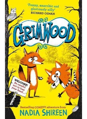 现货 格林伍德 笑掉头的幽默故事集Grimwood:Laugh your head off with the funniest new series of the year