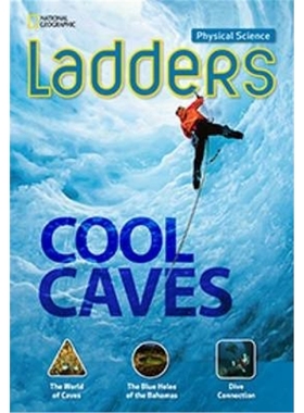 【外文书店】美国国家地理 Cool Caves (Below Level) 洞穴 英文原版 Ladders阶梯阅读系列 12-32岁 中学 进口英文原版书 分级读本