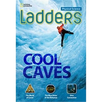 【外文书店】美国国家地理 Cool Caves (Below Level) 洞穴 英文原版 Ladders阶梯阅读系列 12-32岁 中学 进口英文原版书 分级读本