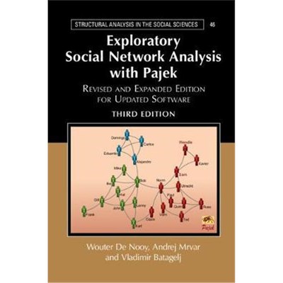 按需印刷Exploratory Social Network Analysis with Pajek:Revised and Expanded Edition for Updated Software[9781108474146]