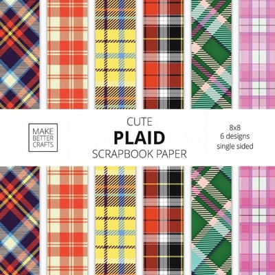 按需印刷Cute Plaid Scrapbook Paper[9781953987204]