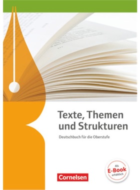 预订【德语】 Texte, Themen und Strukturen - Allgemeine Ausgabe - 2-jährige Oberstuf[9783060613540]