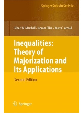 预订Inequalities: Theory of Majorization and Its Applications[9780387400877]