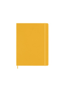 预订【德语】 Moleskine 12 Monate Wochen Notizkalender - Color 2023, XL, Orangegelb[8056598852875]