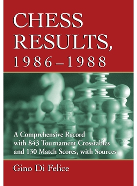 按需印刷Chess Results, 1986-1988[9781476684048]