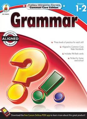 Carson Dellosa: Kelley Wingate Grammar Workbook Grades 1- 2 (2014)