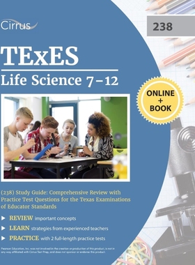 按需印刷TExES Life Science 7-12 (238) Study Guide[9781635309997]