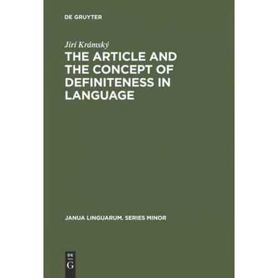 按需印刷DEG The Article and the Concept of Definiteness in Language[9789027921192]