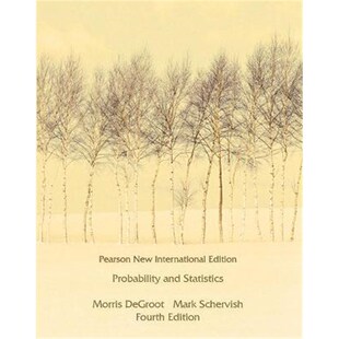 预订Probability and Statistics:Pearson New International Edition