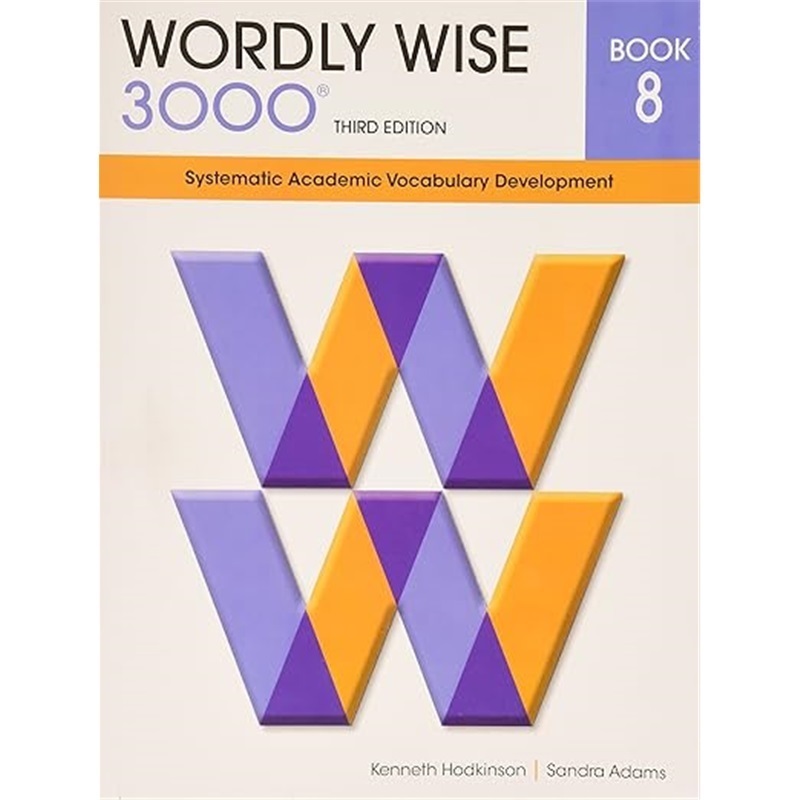 现货Wordly Wise 3000 Book 8: Systematic Academic Vocabulary Development Paperback – [9780838876084]