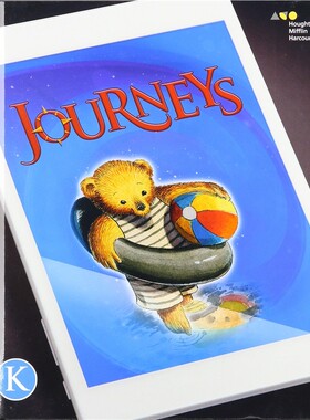 现货 旅程：学生版 第1册 幼儿园 2017 Journeys: Student Edition, Volume 1 Grade K 2017 英文原版 上海外文 9780544543263