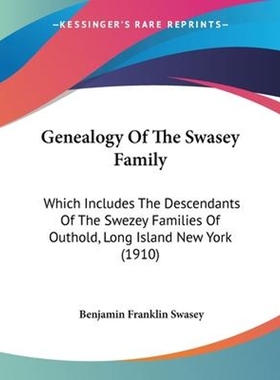 按需印刷Genealogy Of The Swasey Family[9781104753351]