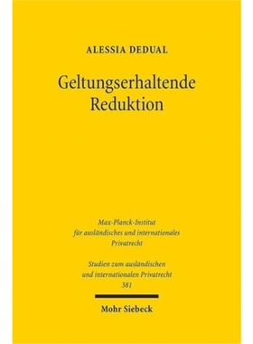 预订【德语】 Geltungserhaltende Reduktion:Richterliche