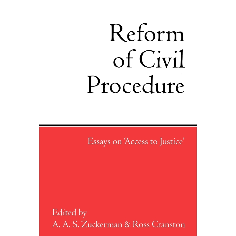 按需印刷The Reform of Civil Procedure:Essays on `Access to Justice'[9780198260936]
