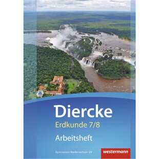 预订不退不换德语 Diercke Erdkunde - Ausgabe 2015 für Gymnasien in Niedersachsen G9[9783141446777]
