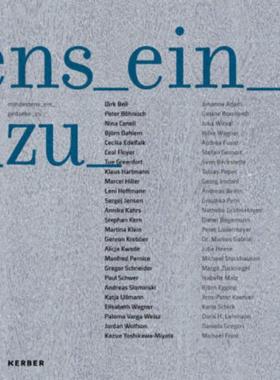 预订【德语】 mindestens_ein_gedanke_zu:25 Texte von 25 Autoren zu 25 Werken von 25 Künstlern des Bremerhaven-Stipendium