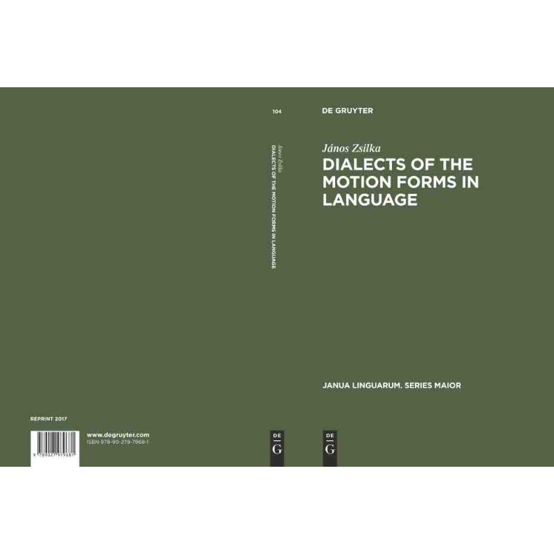 按需印刷DGYT Dialects of the Motion Forms in Language[9789027979681]