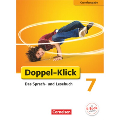 预订【德语】 Doppel-Klick - Das Sprach- und Lesebuch - Grundausgabe - 7. Schuljahr[9783060616671]