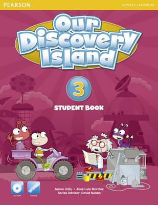 美国朗文培生出版社our discovery island 3 少儿英语教材 6-12岁 【上海外文书店】