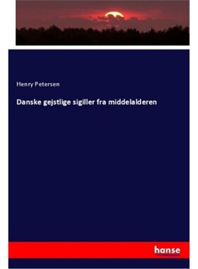 预订【德语】Danske gejstlige sigiller fra middelalderen[9783337679927]