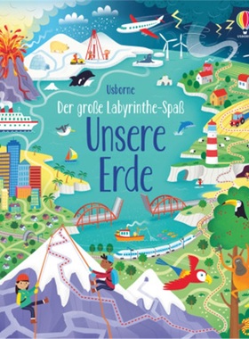 预订【德语】 Der große Labyrinthe-Spaß: Unsere Erde[9781789416527]