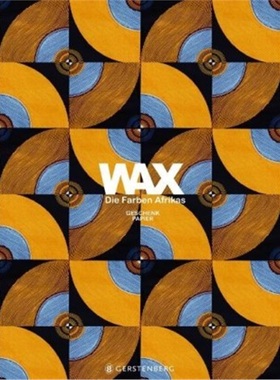 预订【德语】 WAX Geschenkpapier, Die Farben Afrikas - Motiv Orange-blaue Kreise[4250915933221]
