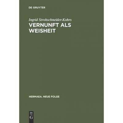 按需印刷不退不换DEG Vernunft als Weisheit[9783484150652]