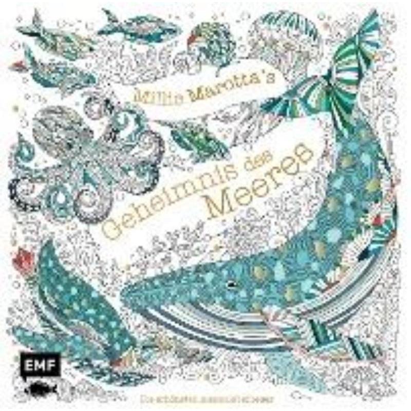 预订【德语】 Millie Marotta*s Secrets of the Sea: