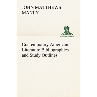 Bibliographies and Study 按需印刷Contemporary 9783849154387 Literature Outlines American