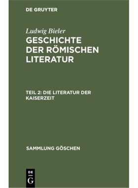 预订【德语】 Geschichte der römischen Literatur. Tl.2[9783110036732]