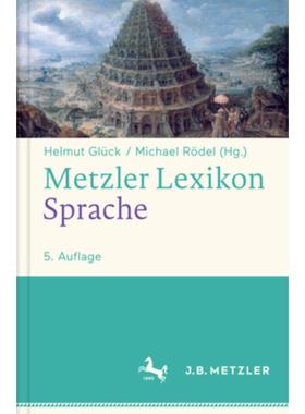 预订【德语】 Metzler Lexikon Sprache:5000 Einträge
