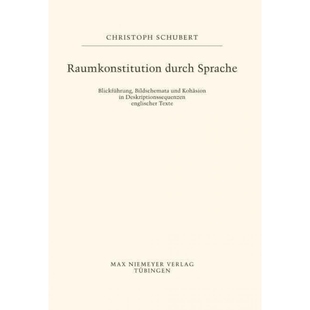 按需印刷不退不换DEG Raumkonstitution durch Sprache[9783484421400]